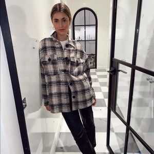Zara plaid jacket